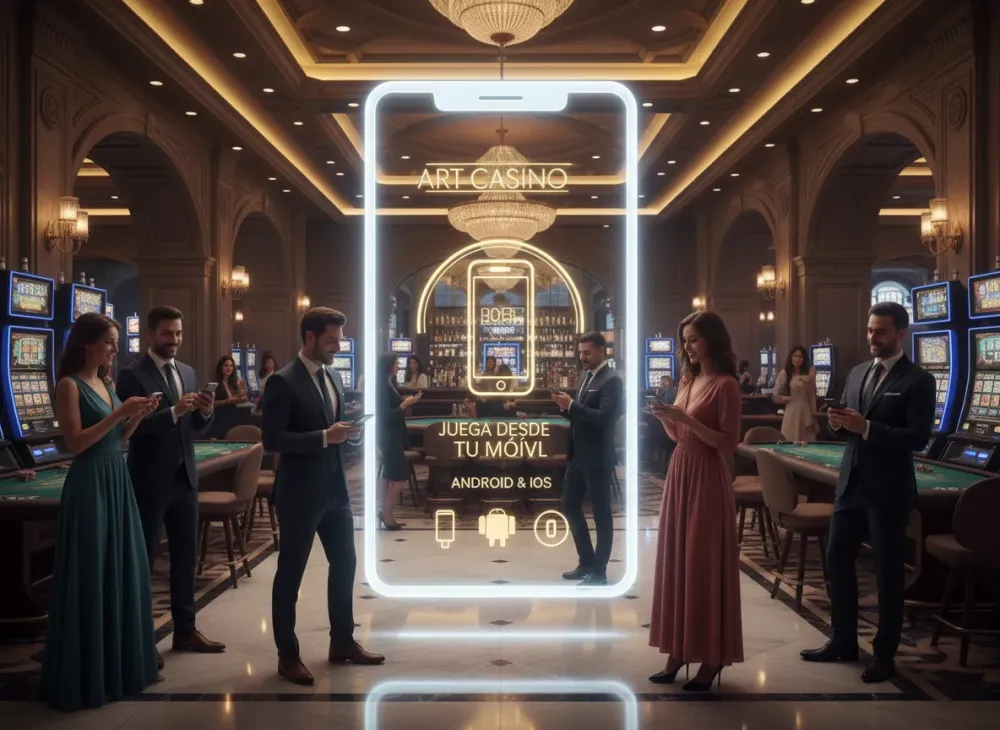 Art casino app para jugar desde tu móvil Android e iOS